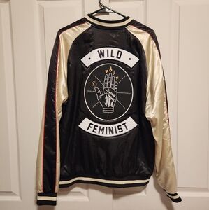 Wildfang Wild Feminist Bomber Jacket